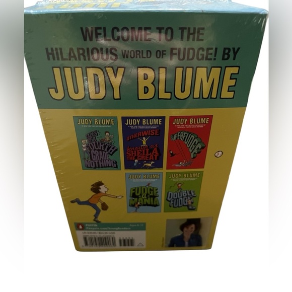NEW BOXED SET JUDY BLUME FUDGE BOOKS complete set - Picture 2 of 5